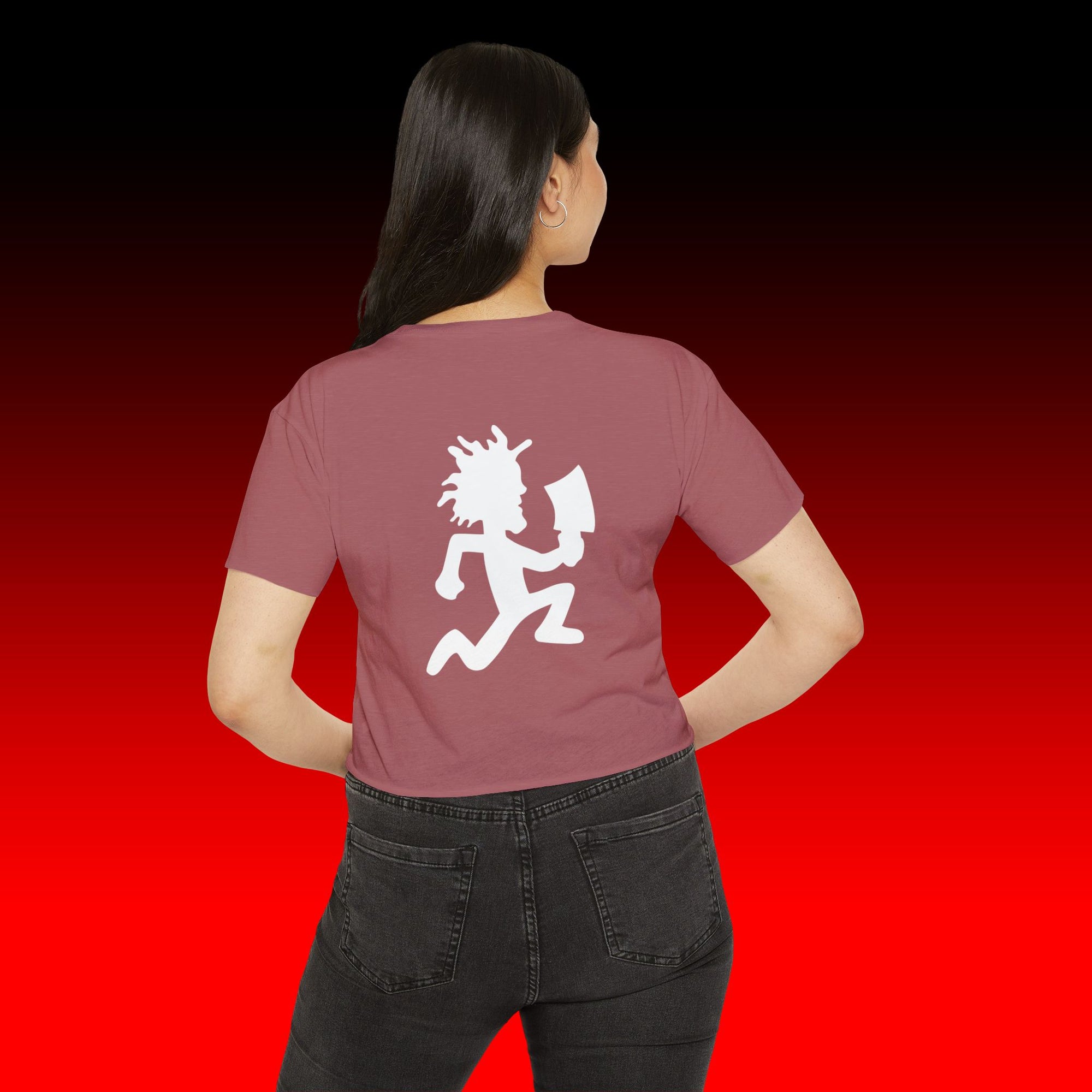 Face Logo Crop Top