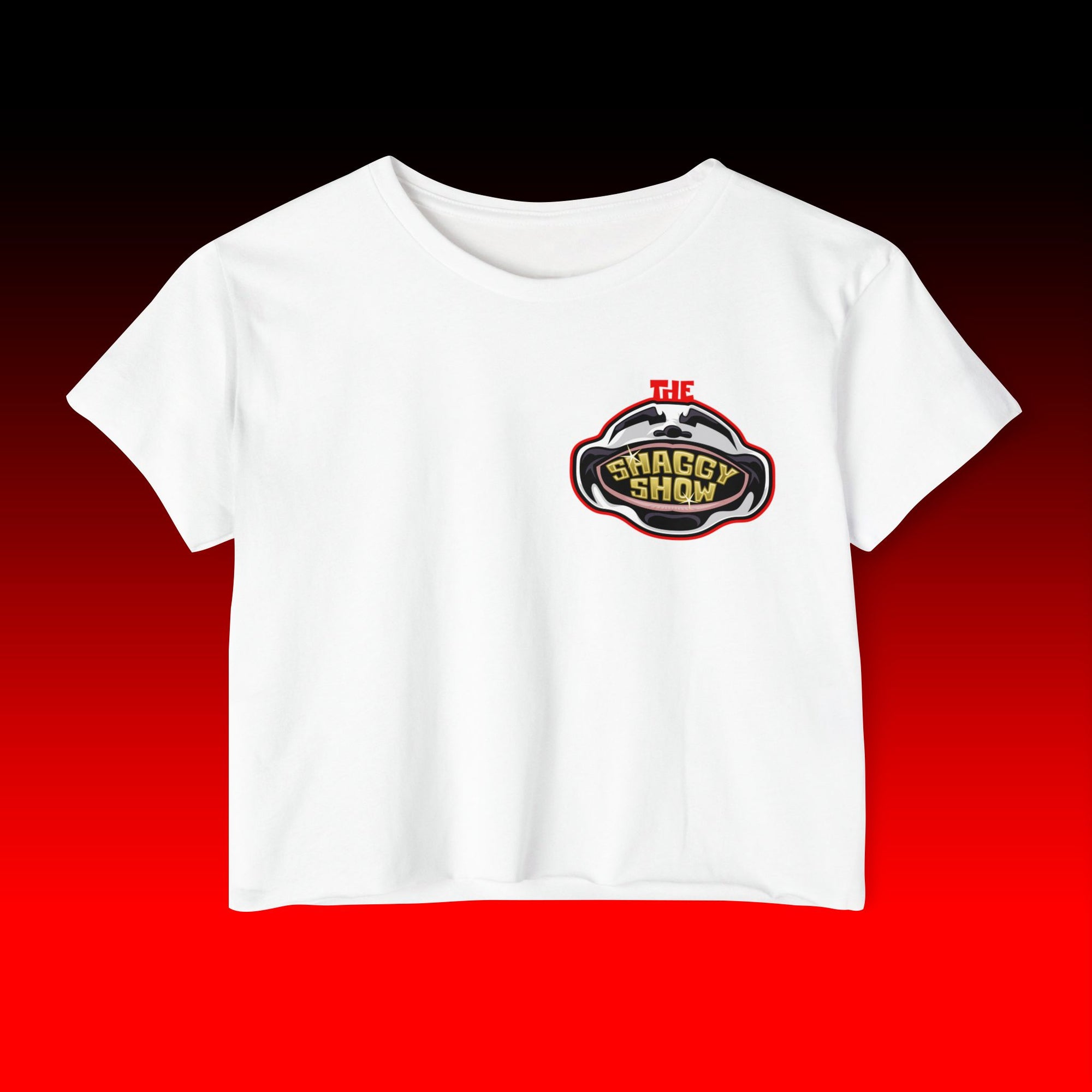 Face Logo Crop Top