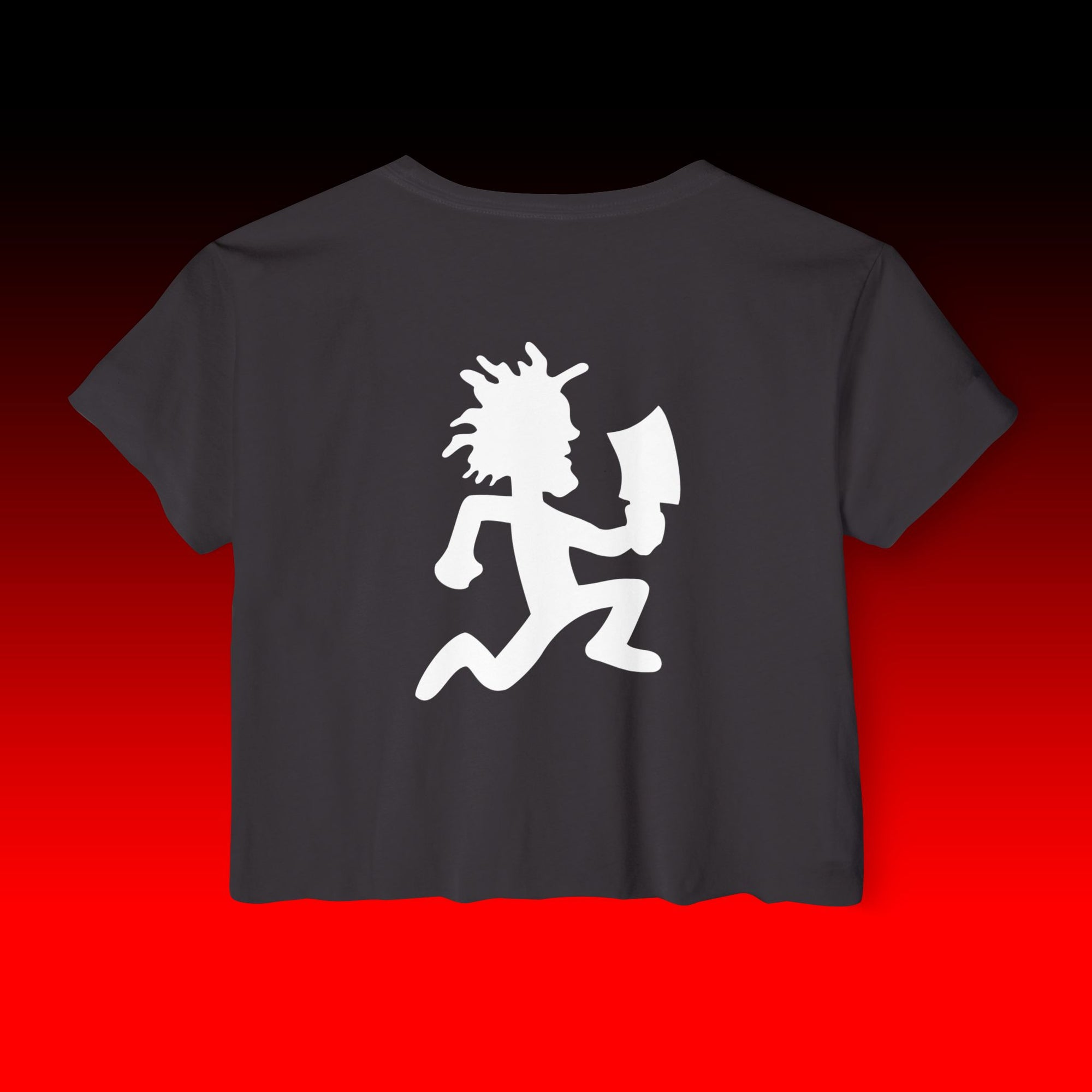 Face Logo Crop Top