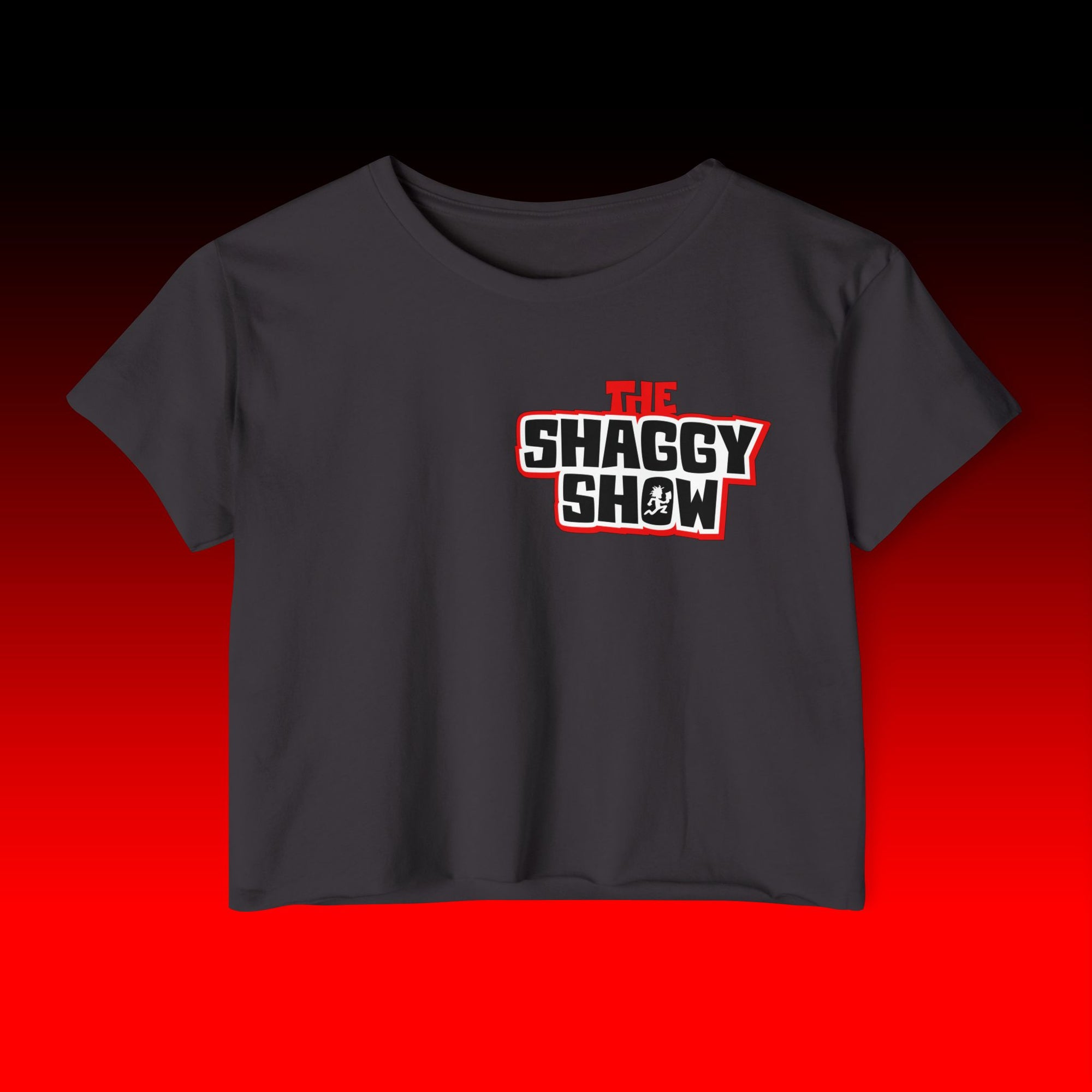 Text Logo Crop Top