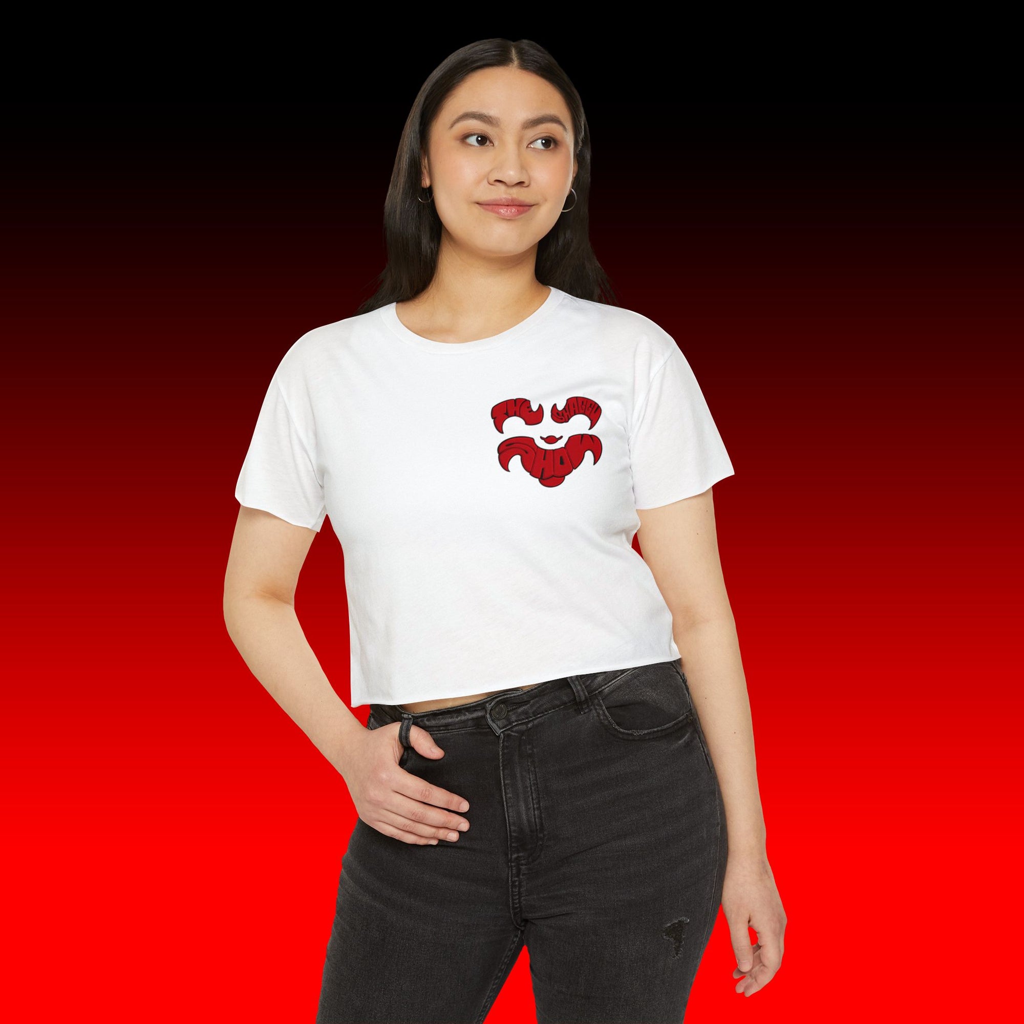 Paint Logo Crop Top