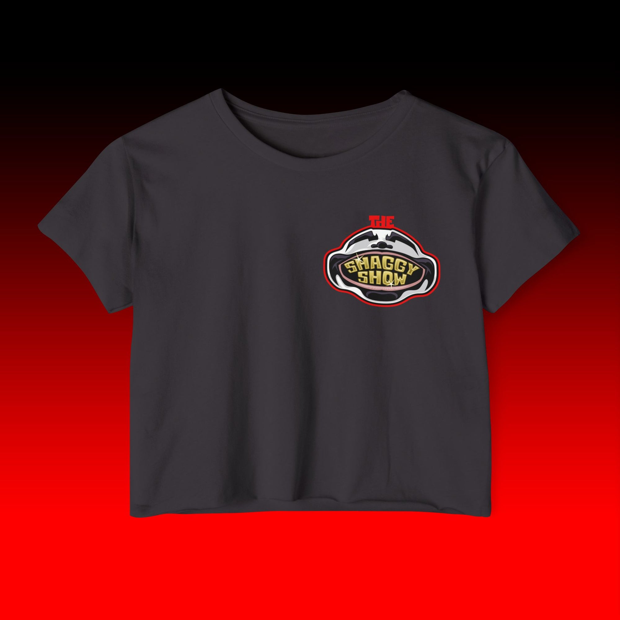 Face Logo Crop Top
