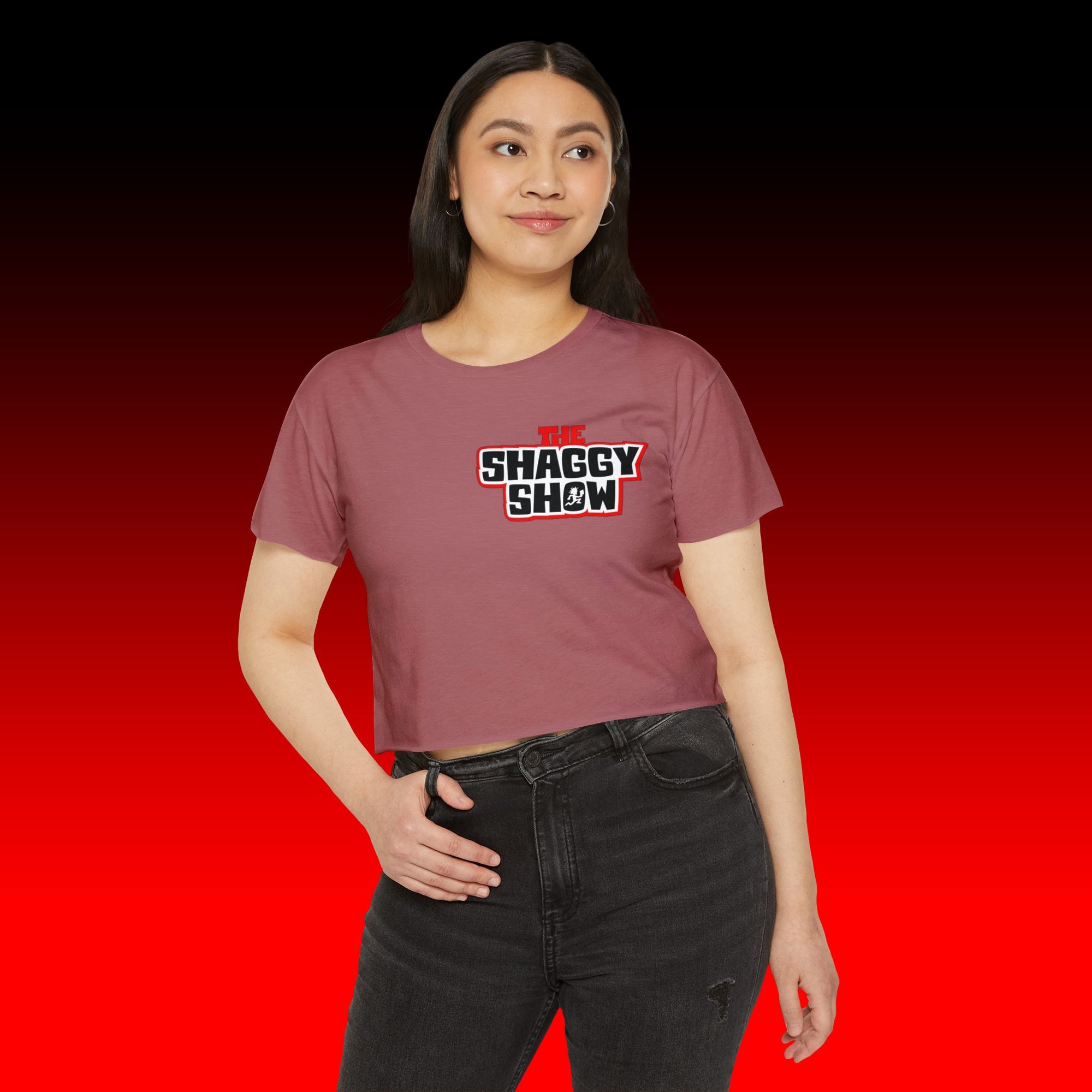 Text Logo Crop Top