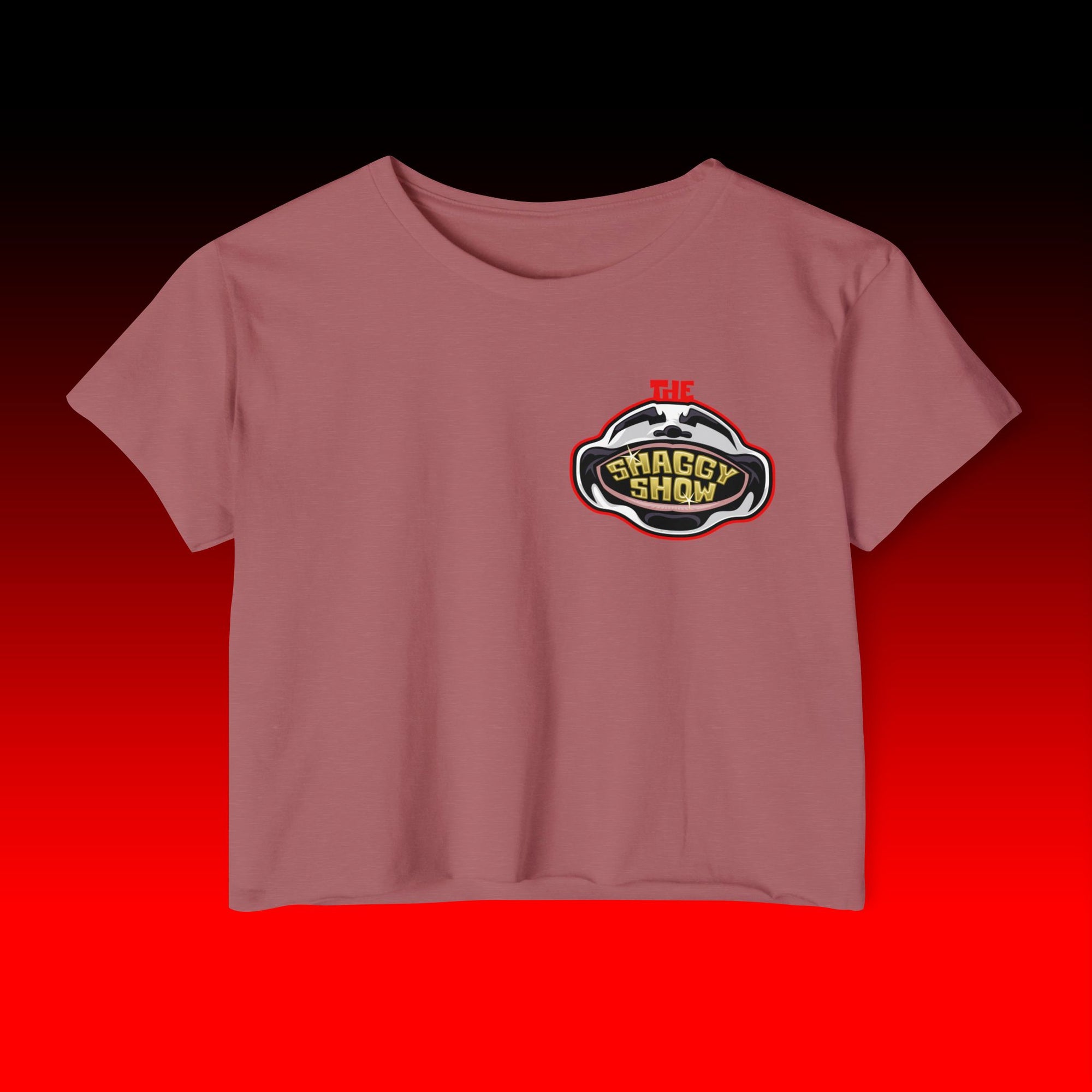 Face Logo Crop Top