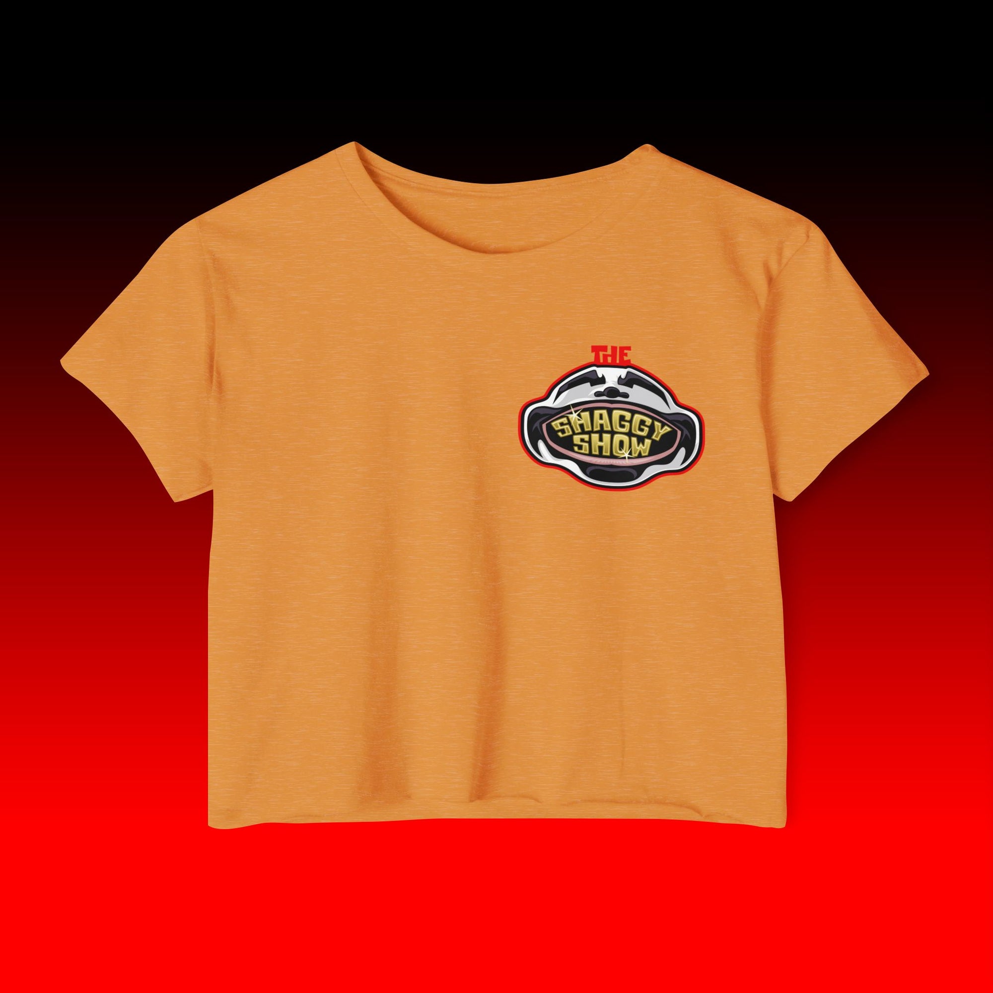 Face Logo Crop Top
