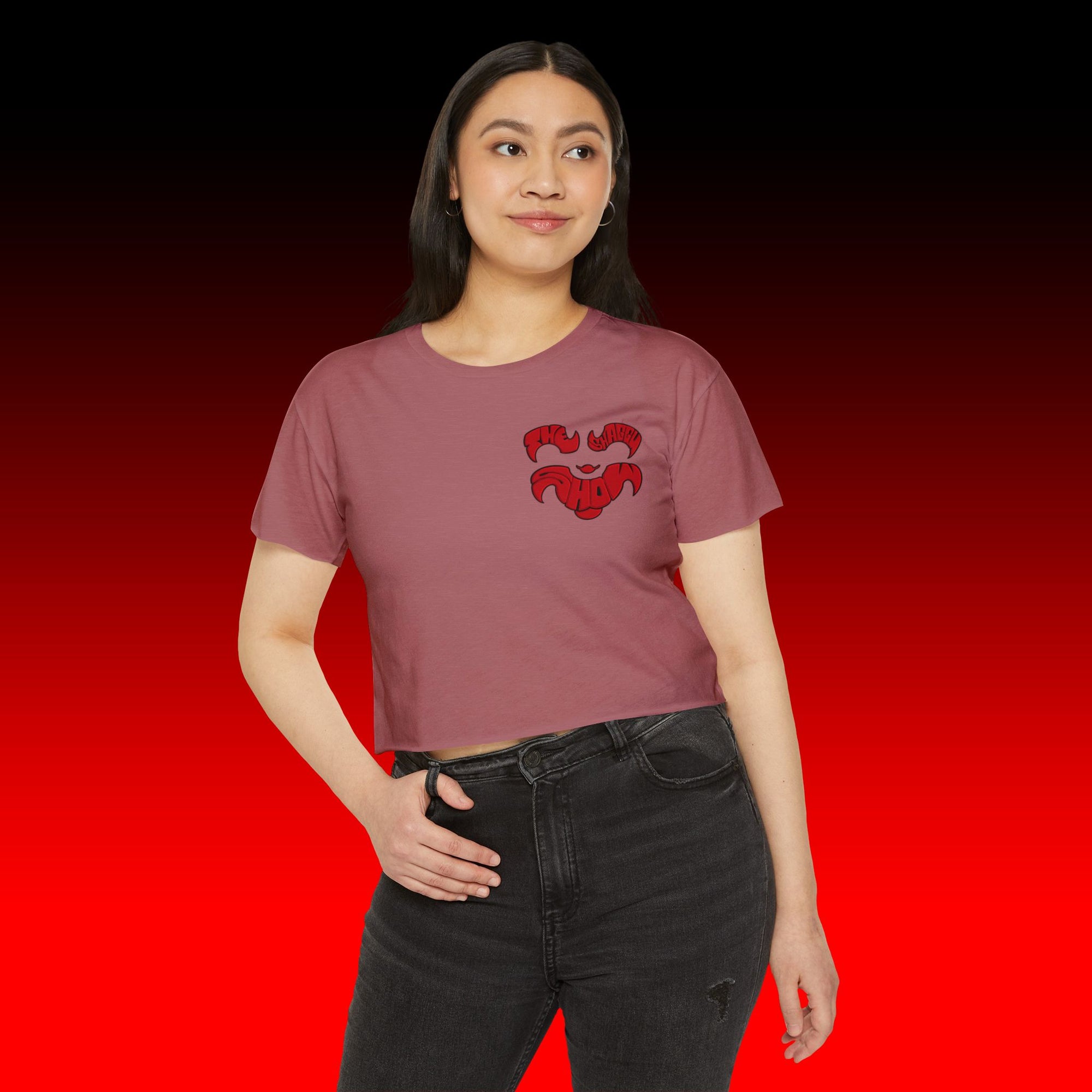 Paint Logo Crop Top