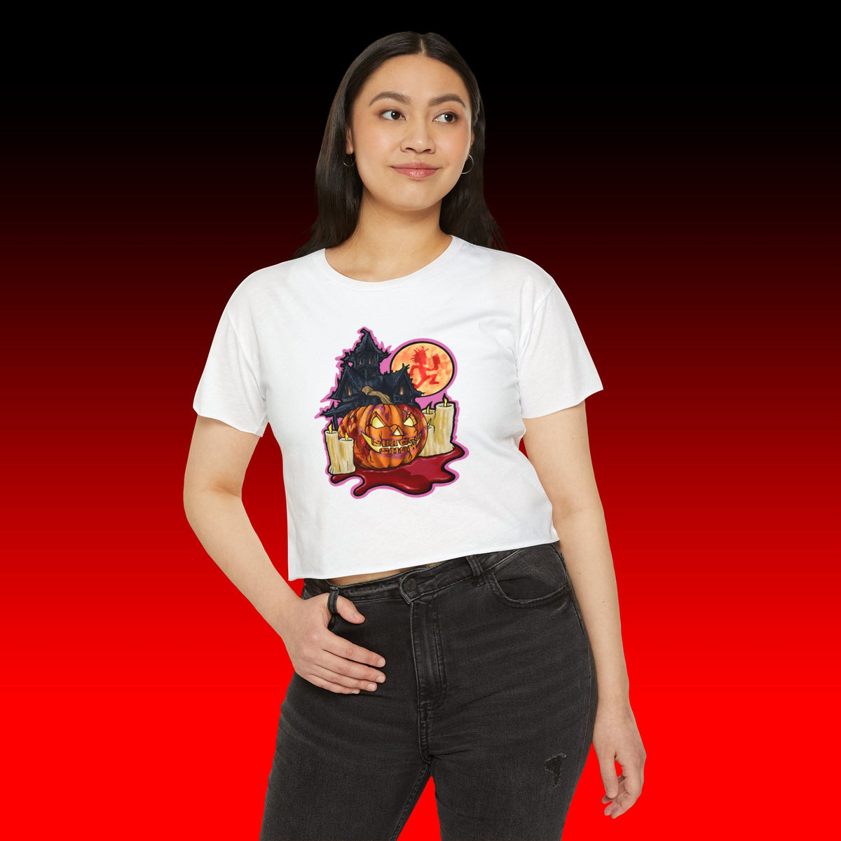 Halloween Crop Top
