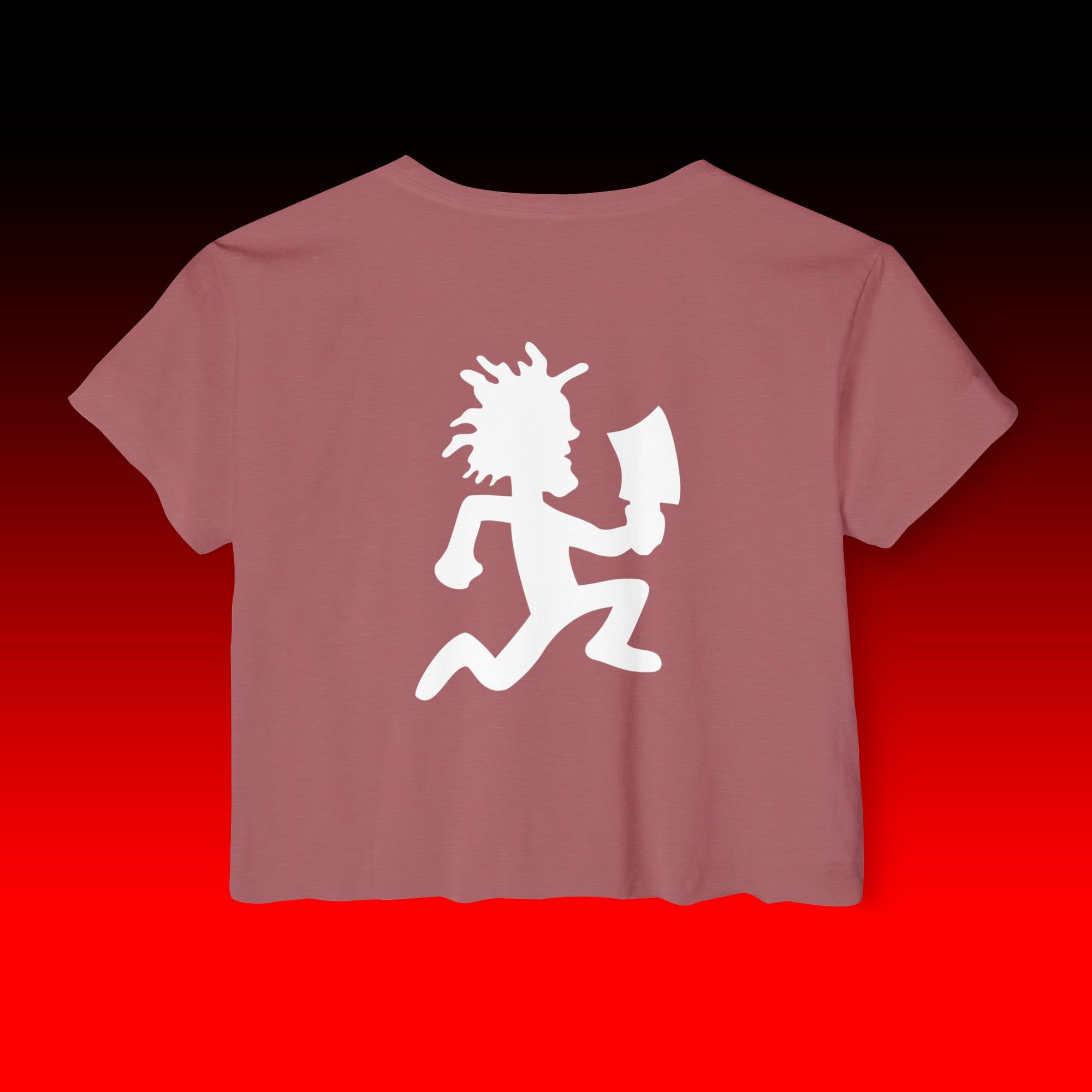 Face Logo Crop Top