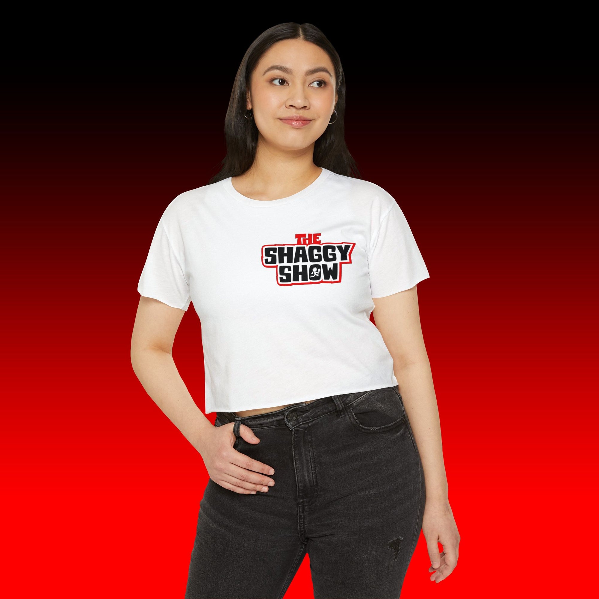 Text Logo Crop Top